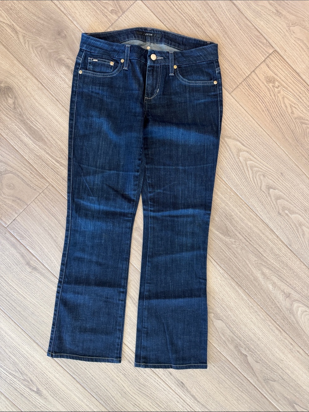 Joe's Jeans Dark Blue Flare “Honey” Jeans